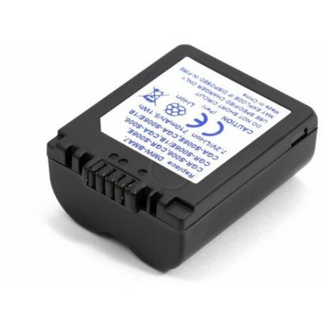 Аккумуляторная батарея для Panasonic BP-DC5-J, CGA-S006, CGR-S006E (710mAh)