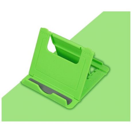 Универсальный настольный держатель GSMIN BM-03 для телефона или планшета (Зеленый)