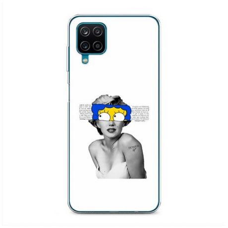 Силиконовый чехол "Marge Monroe" на Samsung Galaxy A12 / Самсунг Галакси А12