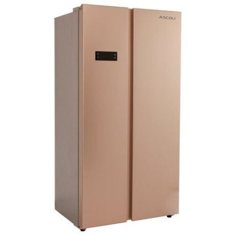 Холодильник Ascoli ACDG571WE золотистый
