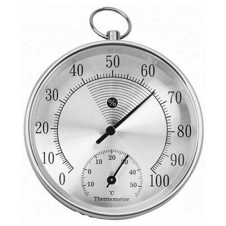 Термометр с измерителем влажности техметр HC20 (Серебристый)