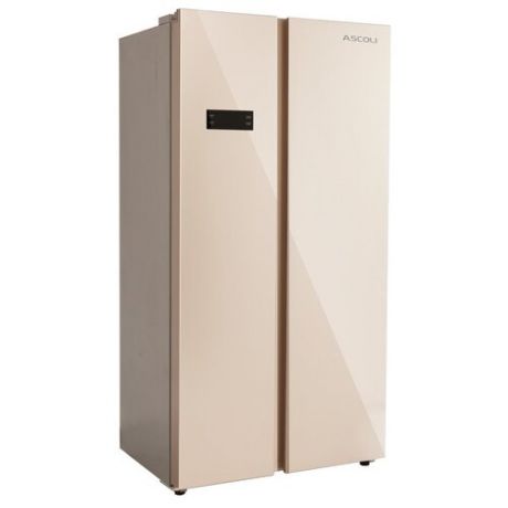 Холодильник Ascoli ACDG571WG золотистый