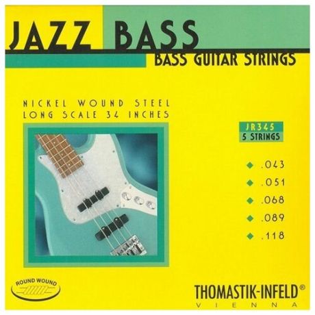 Thomastik JR345 Jazz Round Wound