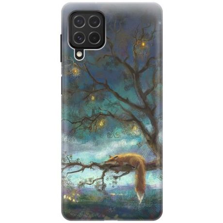 Чехол - накладка ArtColor для Samsung Galaxy M62 с принтом "Лиса на дереве"