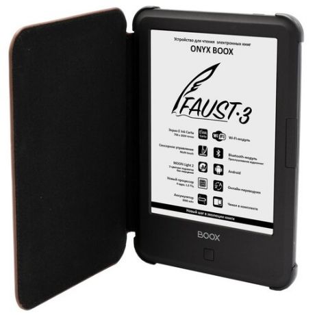 Электронная книга ONYX BOOX Faust 3 8 ГБ, черный