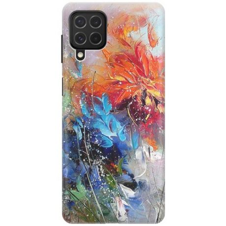Чехол - накладка ArtColor для Samsung Galaxy M62 с принтом "Весенний взрыв"
