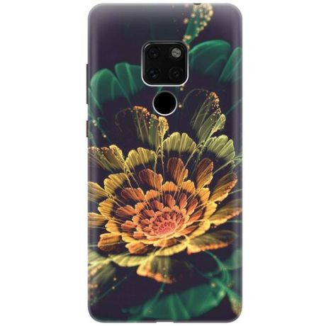 RE:PAЧехол - накладка ArtColor для Huawei Mate 20 с принтом "Красивый цветок"