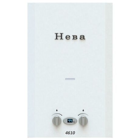 Проточный газовый водонагреватель Neva NEVA 4610 (new), белый