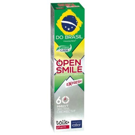 Зубная паста Tolk "Open Smile eXfresh", Brasil, 115г (8073)
