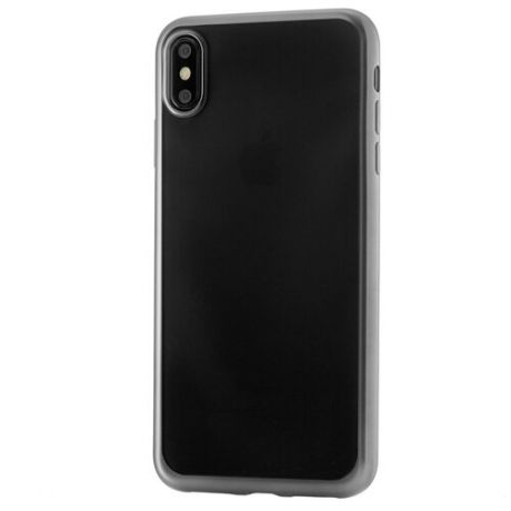 Чехол uBear Frame Tone Case для iPhone Xs Max прозрачный/чёрный