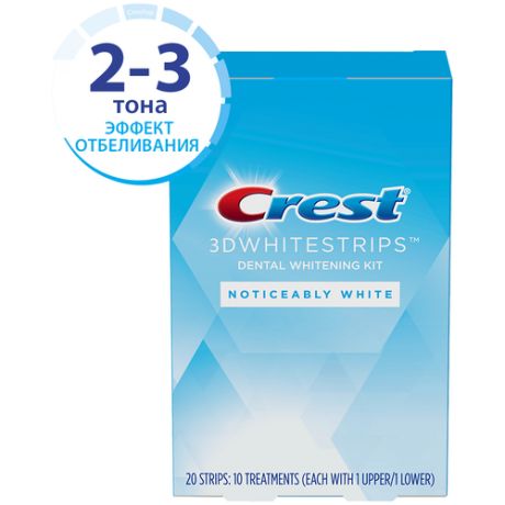 Crest 3D Whitestrips Noticeably White – Отбеливающие полоски