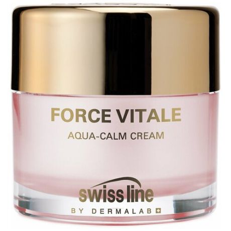 Swiss Line Force Vitale Aqua-Calm Cream успокаивающий увлажняющий крем для чувствительной кожи лица, 50 мл