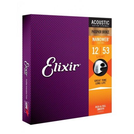 ELIXIR 16052 Струны для акустической гитары