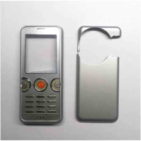 Корпус Sony Ericsson W610i серебро paik (панель) с клавиатурой
