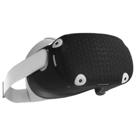 Силиконовый защитный чехол на переднюю панель шлема Oculus Quest 2 белый