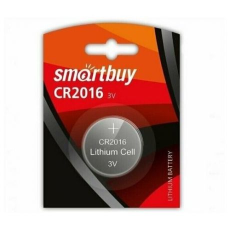 Батарейка SmartBuy CR2016, 5 шт.