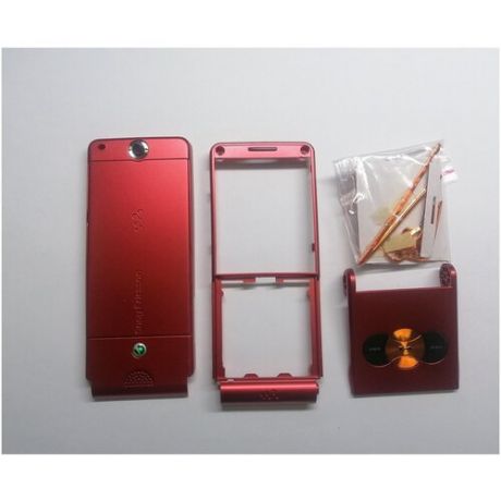 Корпус Sony Ericsson W350красный