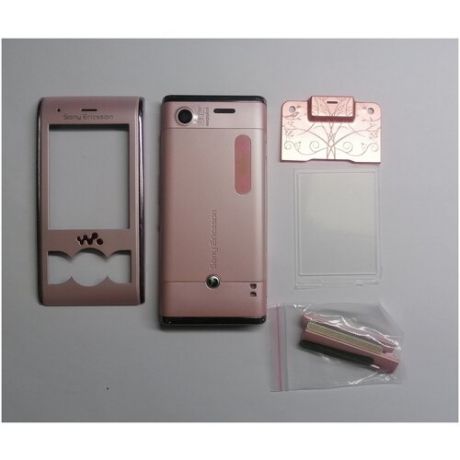 Корпус Sony Ericsson W595 розовый ориг