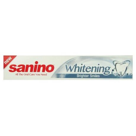 Зубная паста Sanino Whitening, 100 мл