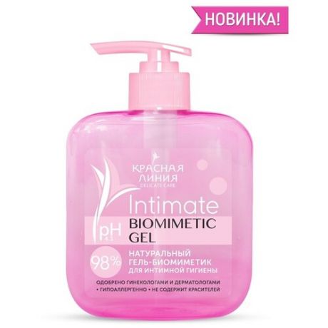 Гель для интимной гигиены Красная Линия Intimate Biomimetic Gel Нежность и комфорт (300 мл)