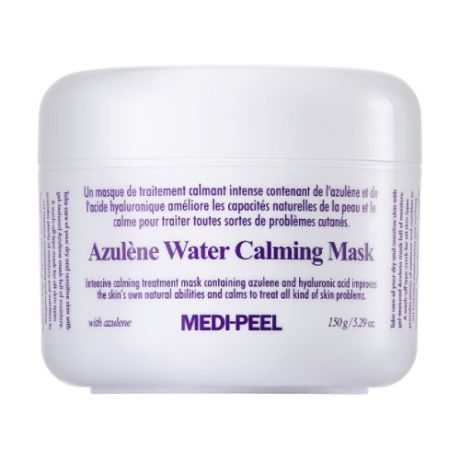 MEDI-PEEL Успокаивающая маска Azulene Water Calming с азуленом, 150 г, 150 мл