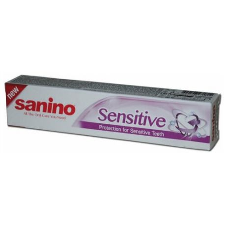 Зубная паста Sanino Sensitive, 100 мл