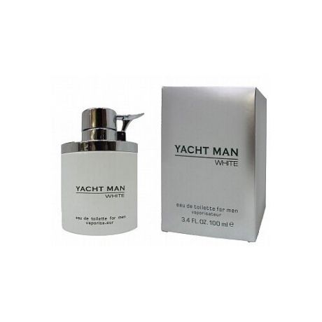 Туалетная вода (eau de toilette) Yacht Man White Туалетная вода 100 мл.