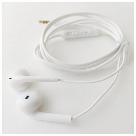 Наушники для телефонов и смартфонов iphone/android с микрофоном EarPods Wear-Q1 белые