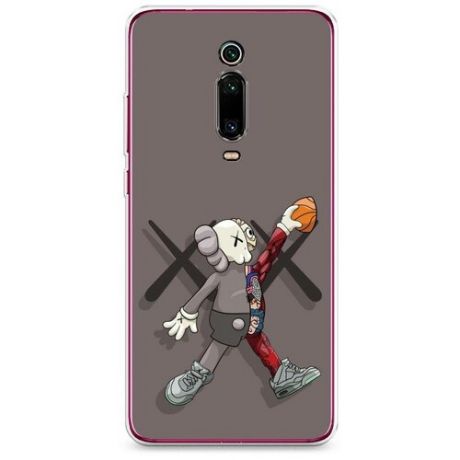 Силиконовый чехол "KAWS Jordan" на Xiaomi Redmi K20 / Сяоми Редми К20