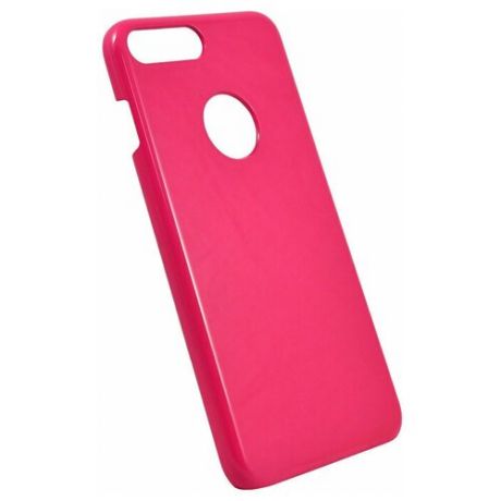 Поликарбонатный чехол-накладка для iPhone 7 Plus/8 Plus iCover Glossy Hole, розовый (IP7P-G-PK)