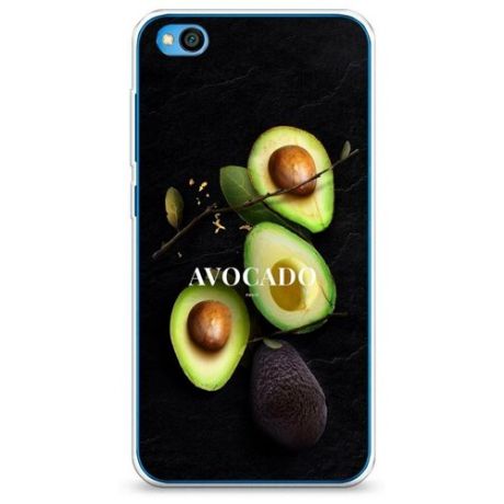 Силиконовый чехол "Avocado fashion" на Xiaomi Redmi Go / Сяоми Редми Го