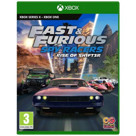 Fast and Furious: Spy Racers Rise of SH1FT3R [Форсаж: Шпионы-гонщики Подъем][Xbox One/Series X, русская версия]