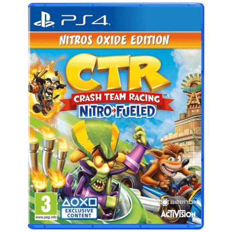 Crash Team Racing Nitro-Fueled Nitros Oxide Edition [PS4, английская версия]