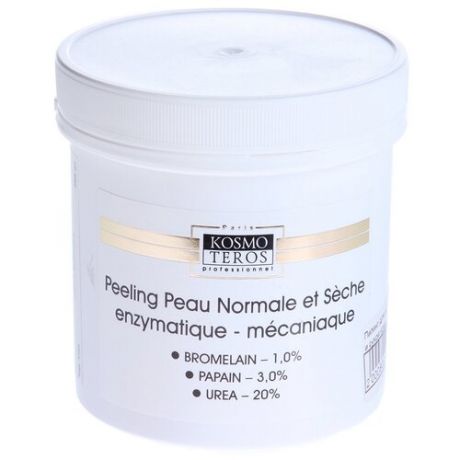 Kosmoteros пилинг-эксфолиант Peeling Peau Normale et Sèche enzymatique для сухой и нормальной кожи 250 мл