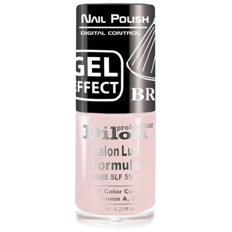 Dilon Лак для ногтей Salon Lux Formula Gel Effect 2900, 7 мл, 2918