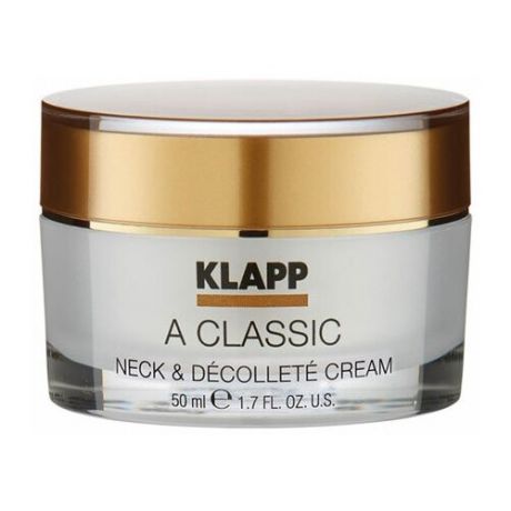 Крем для шеи и декольте KLAPP A CLASSIC Neck & Decollete Cream