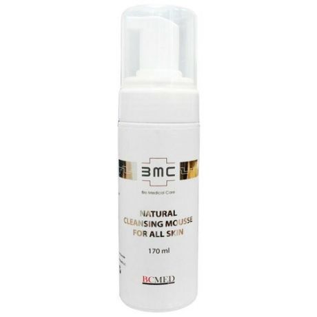 Bio Medical Care натуральный очищающий мусс для всех типов кожи Natural Cleansing Mousse For All Skin, 170 мл