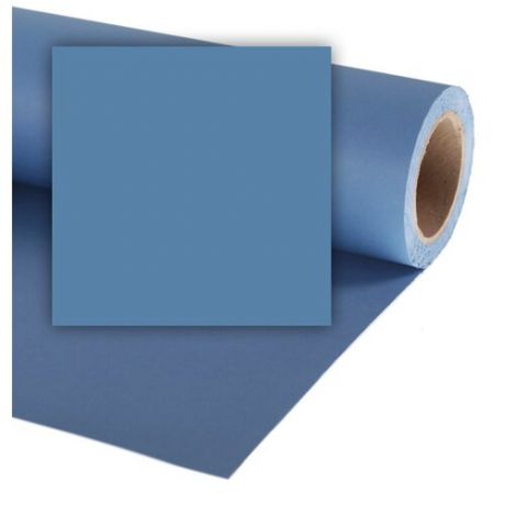 Бумажный фон Colorama 1.35 x 11м China Blue
