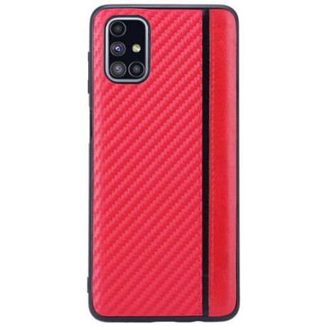 Чехол-накладка G-Case Carbon для Samsung Galaxy M51 SM-M515F черный