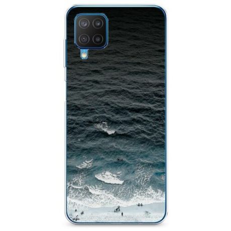 Силиконовый чехол "Волны на море" на Samsung Galaxy M12 / Самсунг Галакси M12