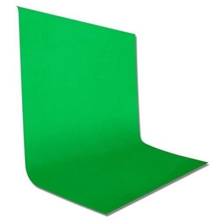 Хромакей зелёный грин скрин фотофон для стрима в ютуб и тикток / chromakey Green Screen stream / 1,5 метра х 3 метра GOZHY MK
