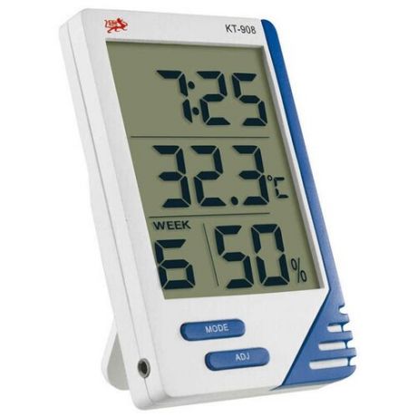 Термометр гигрометр электронный KT-908, с выносным датчиком