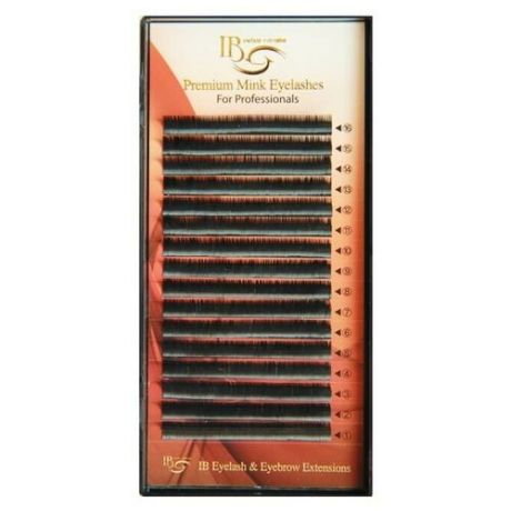 I-Beauty Ресницы черные - 20 линий, MIX (изгиб LC; толщина 0,12; длина 8-13)