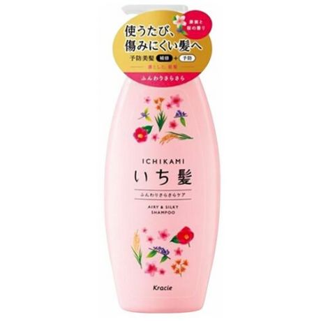 Ichikami Soft & Silky Care шампунь для волос, спрей, 480 мл