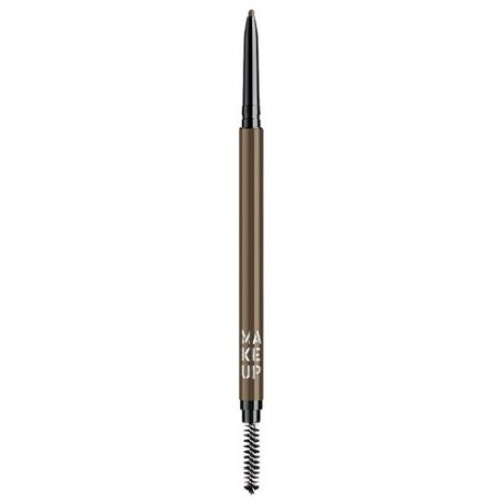 Make up Factory - Карандаш для бровей автоматический Ultra Precision Brow Liner, тон 10 темная Сепия