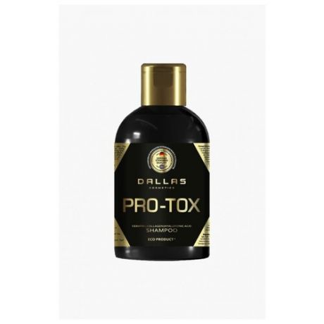 Шампунь для восстановления структуры волос с коллагеном и гиалуроновой кислотой Dallas "Hair Pro- Tox", 1000 грамм