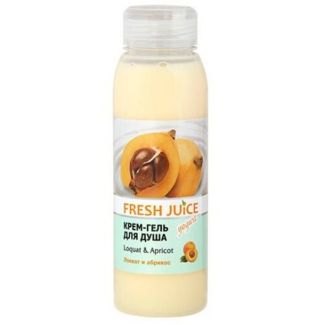 Крем-гель для душа Fresh Juice Loquat&Apricot, 300 мл
