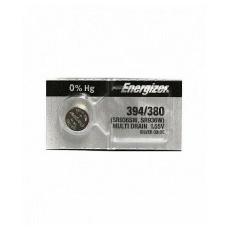 Батарейка оксид-серебряная ENERGIZER 394-380 (sr936, sr45, G9) для часов