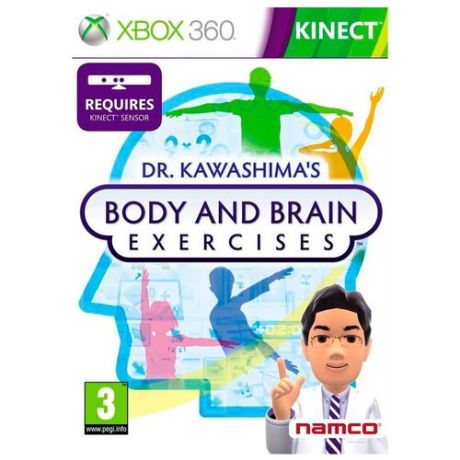Игра для Xbox 360 Dr. Kawashima’s Body and Brain Exercises, английский язык
