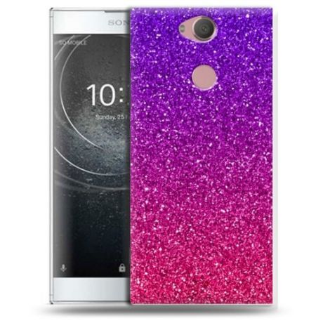 Дизайнерский силиконовый чехол для Sony Xperia XA2 Plus Тренд Микс